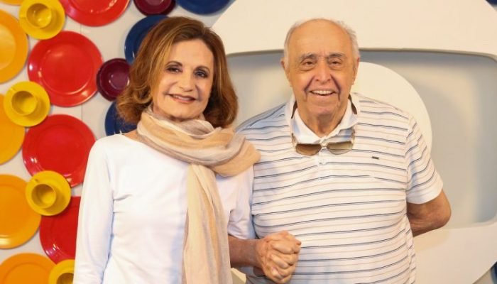 Mauro Mendonça recebeu a visita dos filhos e netos no Dia dos Pais. (Foto: Reprodução/Instagram)